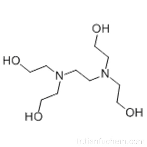 N, N, N &#39;, N&#39;-TETRAKİS (2-HİDROKSİETİL) ETİLENEDİAMİN CAS 140-07-8